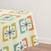 Moderne Muscheln der Sternexplosion des Mittelalte Tischdecke (Beispiel)