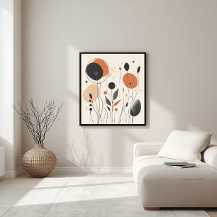 Moderne Muse – Abstrakte feminine Geometrie IIV Poster