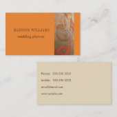 Moderne Musik-Minimalistische Kunst Visitenkarte (Vorne/Hinten)