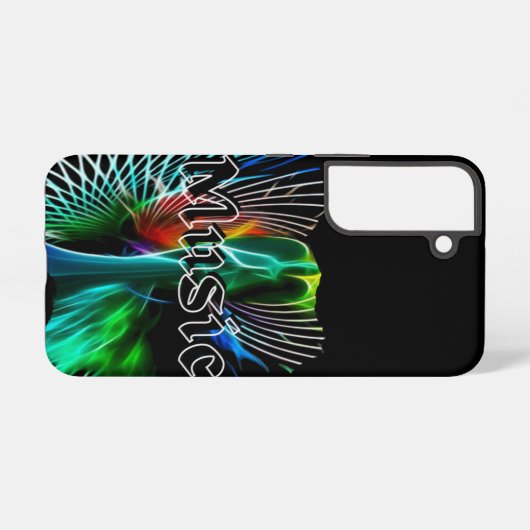 Moderne Musikklänge Samsung Galaxy Hülle (Rückseite (Horizontal))