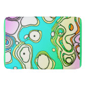 Moderne Muster Art Design Badematte (Vorderseite)