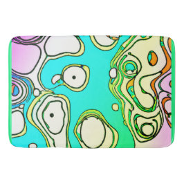 Moderne Muster Art Design Badematte