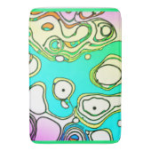 Moderne Muster Art Design Badematte (Vorderseite Vertikal)