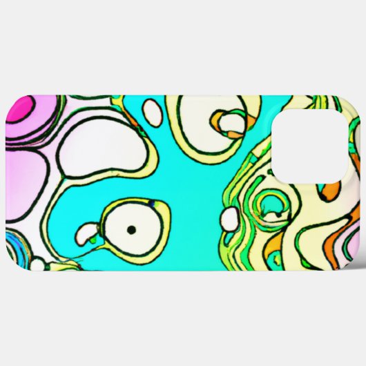 Moderne Muster Art Design Case-Mate iPhone Hülle (Rückseite (Horizontal))