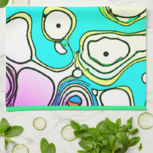 Moderne Muster Art Design Geschirrtuch