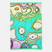 Moderne Muster Art Design Geschirrtuch (Vertikal)