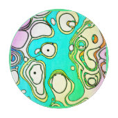 Moderne Muster Art Design Schneidebrett (Vorderseite)