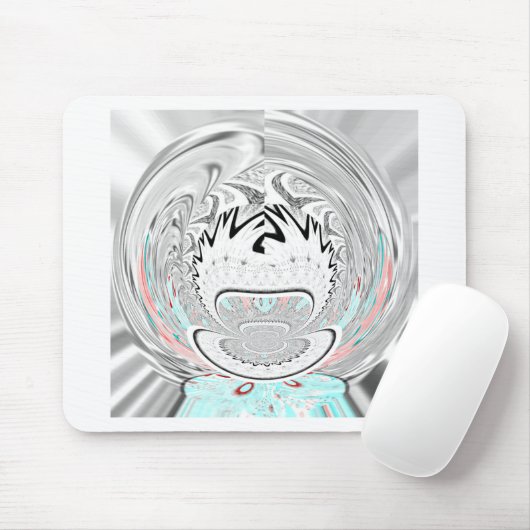 Moderne Muster der urbanen Flora Mousepad (Mit Mouse)