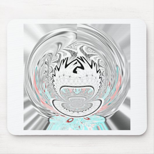 Moderne Muster der urbanen Flora Mousepad (Vorne)