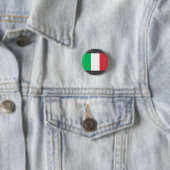 Moderne Muster-Italiener-Flagge Button (Beispiel)