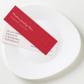 Moderne Muster-Rot-Stud-Ohrring-Display-Karte