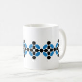 Moderne Muster-Tasse Kaffeetasse (VorderseiteRechts)