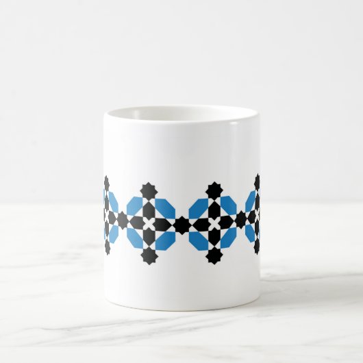 Moderne Muster-Tasse Kaffeetasse (Mittel)