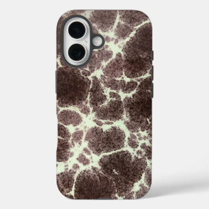 Moderne Muster Tortoise Giraffe MCM iPhone 16 Hülle