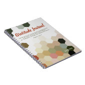 Moderne Musterschrift Dankesblatt Notizblock (Rechte Seite)