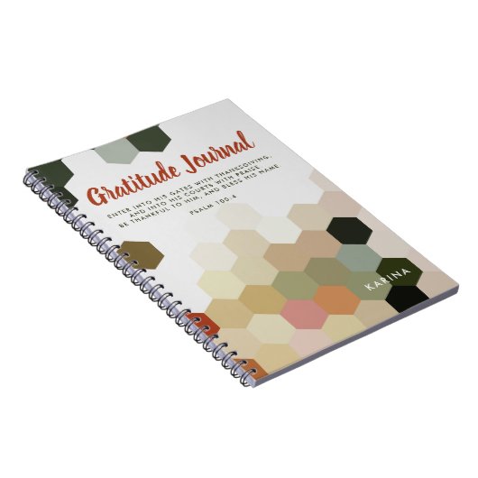 Moderne Musterschrift Dankesblatt Notizblock (Rechte Seite)