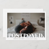 Moderne, mutige Hochzeitverlängerung verändern das Ankündigung (Vorne/Hinten)