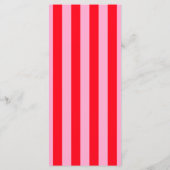 Moderne, mutige Typografie Einfache Hochzeit Menükarte (Rückseite)