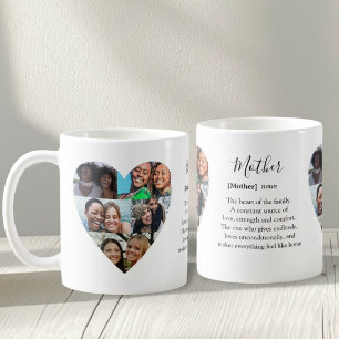 Moderne Mutter Definition & Herz Fotos Kaffeetasse