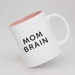 Moderne Mutter-Gehirn-Tasse Muttertagsgeschenk für Zweifarbige Tasse