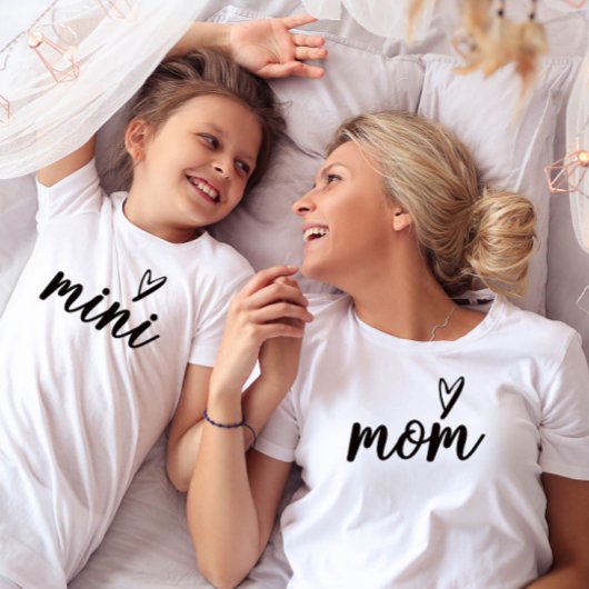 Moderne Mutter Schriftzug Muttertag T-Shirt