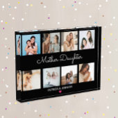 Moderne Mutter-Tochter-Kalligrafie | FotoCollage Fotoblock