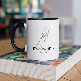 Moderne Mutter- und Kindermütterbank Tasse