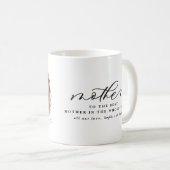 Moderne Mutterskriptionssammlung im Foto Urlaub Kaffeetasse (VorderseiteRechts)