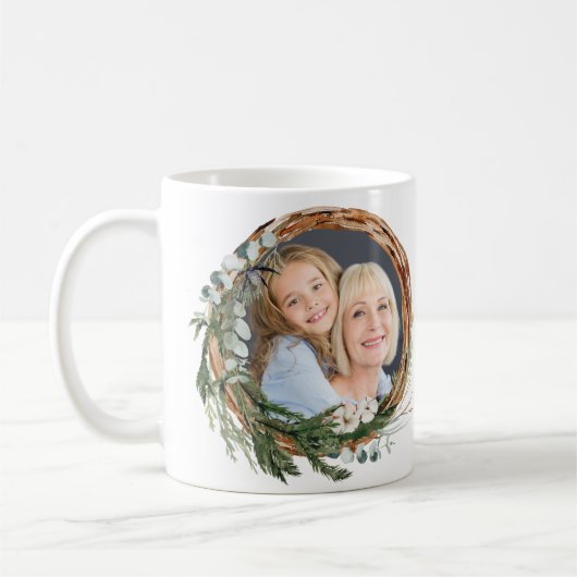 Moderne Mutterskriptionssammlung im Foto Urlaub Kaffeetasse (Links)