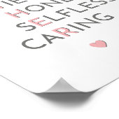 Moderne Muttersprache Muttertag Mama Zuhause Poster (Ecke)