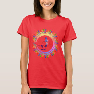 Moderne Nachdenklichkeit Kümmerte T - Shirt