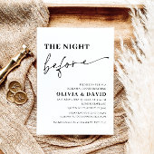 Moderne Nacht vor der Probe Einladung