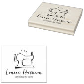 Moderne Nähmaschine, handgemachte Großunternehmen Gummistempel (Stempel)