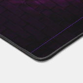 Moderne Nail Art Nails Salon Manicure Lila Schreibtischunterlage (Ecke)