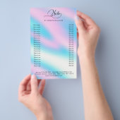 Moderne Nails Flyer (Handgriff)