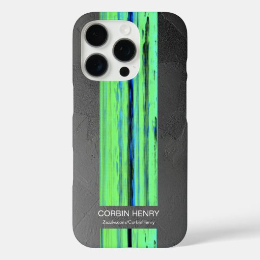 Moderne Name Abstract Texture iPhone-Hülle Case-Mate iPhone Hülle (Rückseite)