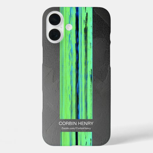 Moderne Name Abstract Texture iPhone-Hülle Case-Mate iPhone Hülle (Rückseite)