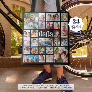 Moderne Nana 23 Foto-Collage Tote-Bag in individue Tasche
