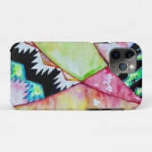 Moderne native amerikanische Korbgestaltung Aquare Case-Mate iPhone Hülle (Rückseite (Horizontal))