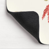Moderne Natur Blumenfoto Mousepad (Ecke)