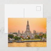 Moderne Natur Strandlandschaft Postkarte (Vorne/Hinten)