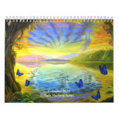 Moderne Naturlandschaft Floral 2021 Mauer Kalender (Titelbild)