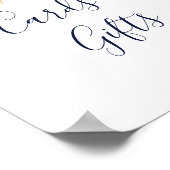 Moderne Nautik | Starfish Cards und Geschenke Unte Poster (Ecke)