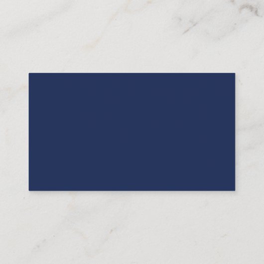 Moderne Navy-Blue Royal Wedding Rsvp Card Begleitkarte (Rückseite)