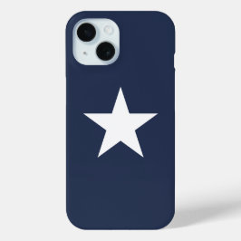 Moderne Navy Blue Sternenmarkierung Case-Mate iPhone Hülle