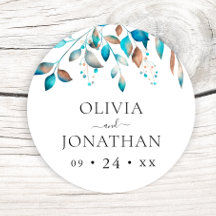 Moderne Navy Rustikale Hochzeit