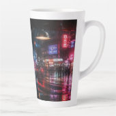 Moderne Neon-Glow-Latte-Mug Milchtasse (Rechts)