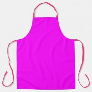 Moderne Neon-Pink-Magenta-Allover-Print-Schürze Schürze