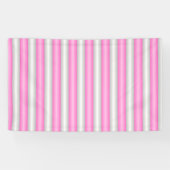 Moderne Neon-Pink-Streifen mit 3D-Effekt Banner (Horizontal)