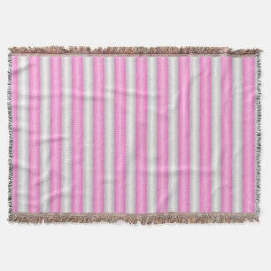 Moderne Neon-Pink-Streifen mit 3D-Effekt Decke